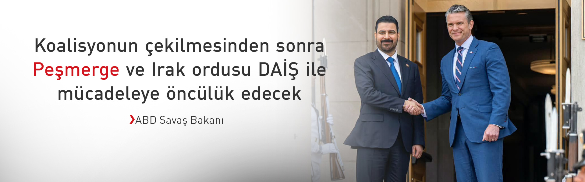 Hegseth: Irak, silahlı grupları silahsızlandırmalı