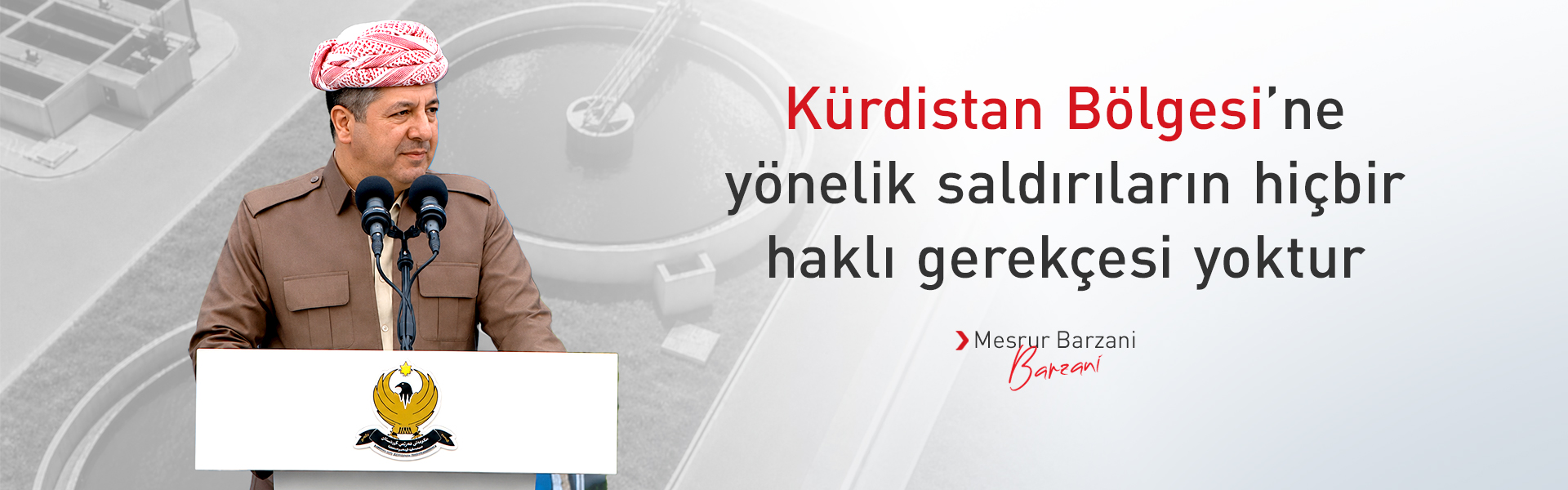 Mesrur Barzani: Kürdistan Bölgesi'ndeki kalkınma başarısı, şehitlerin kanıyla kazanıldı