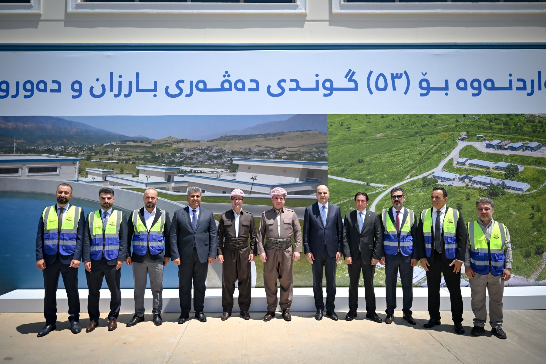 Başbakan Barzani, Balinda - Barzan Su Projesi’nin açılışını gerçekleştirdi