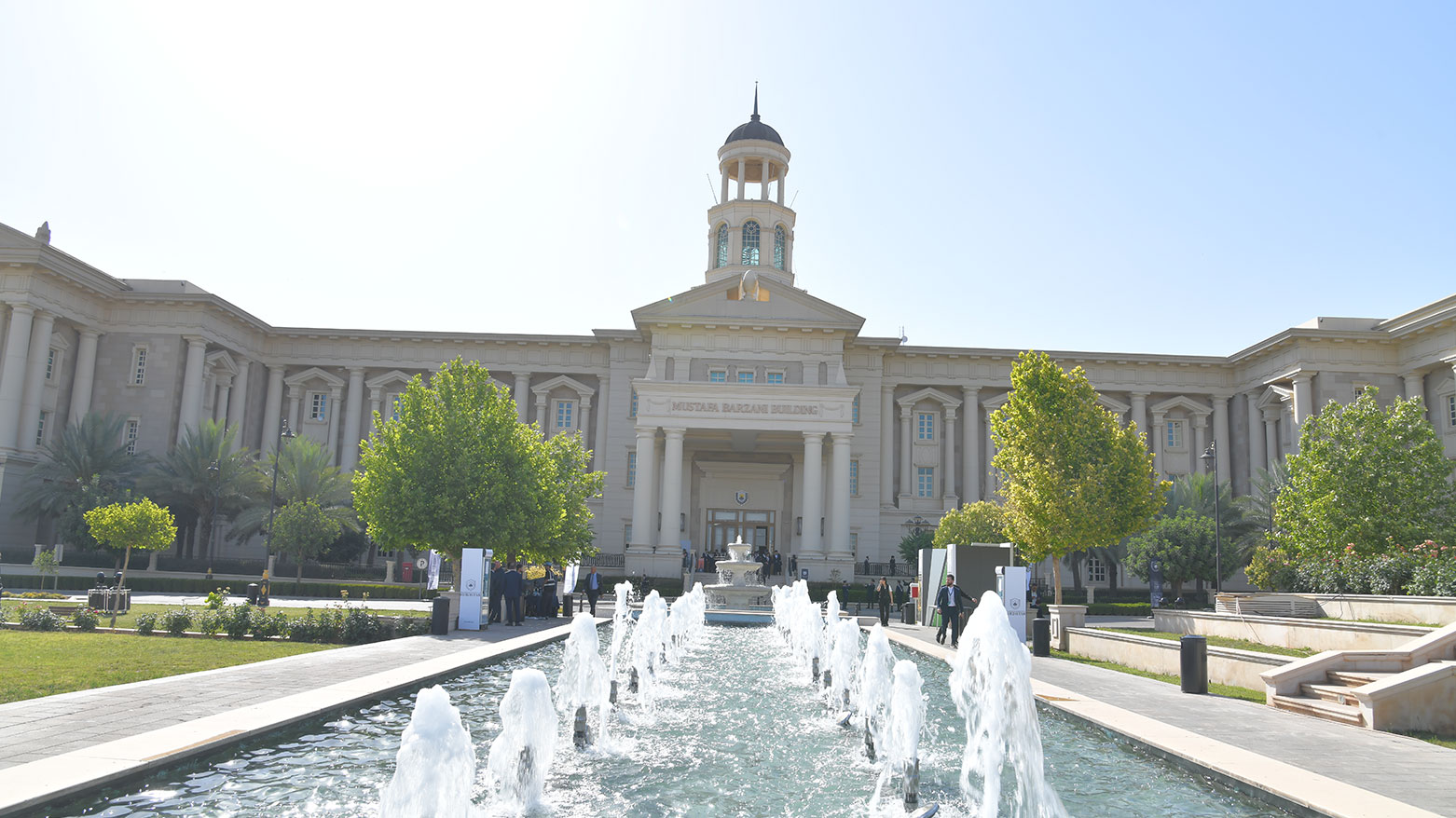 Photo shows the AUK campus. (Photo: Islam Hiro - Kurdistan24)