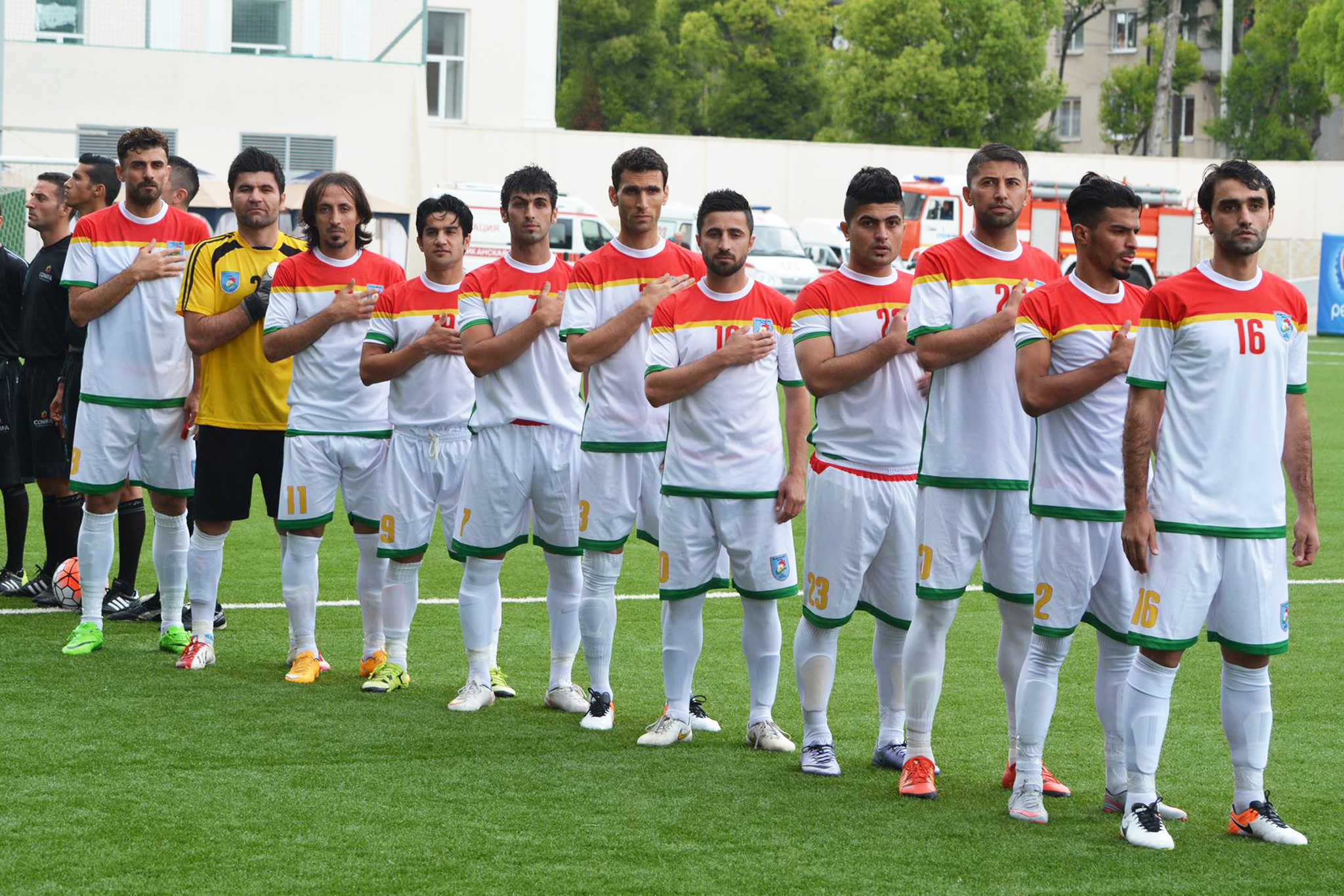 هەڵبژاردەی کوردستان لە پاڵەوانێتی کۆنیفا بۆ هەرێمەکان