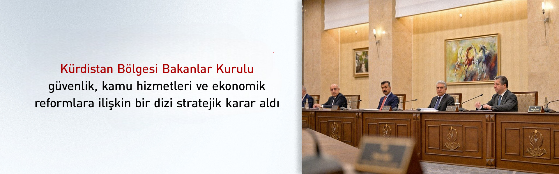 Bakanlar Kurulu: Kürdistan Bölgesi, gerilim ve çatışmaların bir parçası değildir