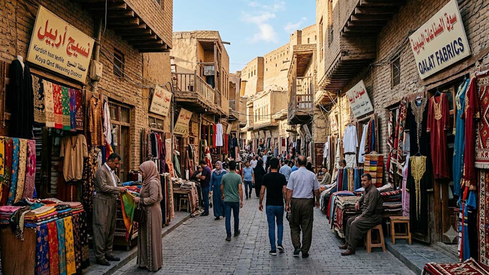 (جَوانميري هَرشتبر - جوانمێری هەرشتەبڕ) في منطقة النسيج عام 1991 في أربيل
