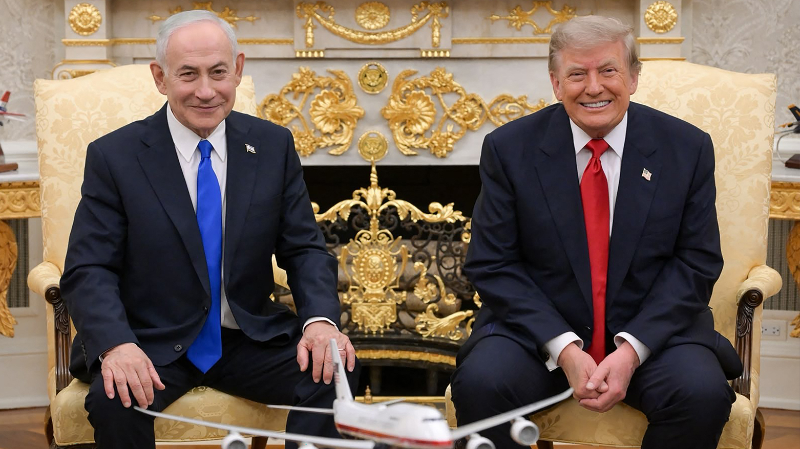 Israel's Prime Minister Benjamin Netanyahu (L), and US President Donald Trump in the Oval Office of the White House in Washington DC, on July 28, 2026. (AFP)