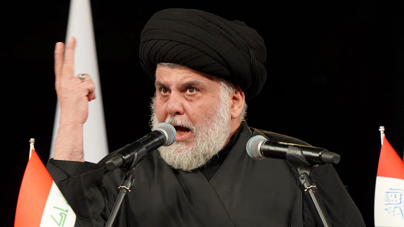 Iraq's influential Shiite cleric Muqtada Sadr. (Photo: AFP)