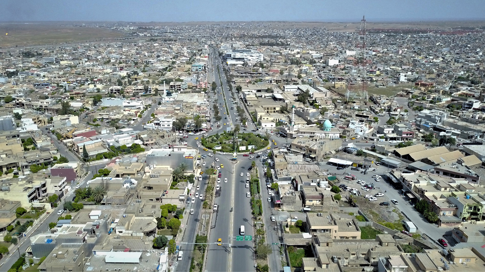 An aerial view of Kirkkuk city. (Photo: KirkukNow)