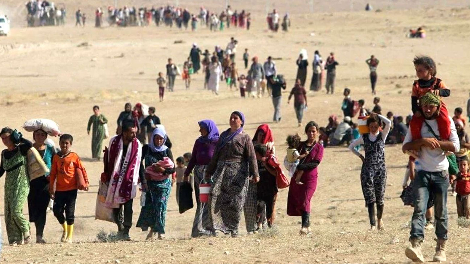 3 آب 2014 .. الإبادة الجماعية بحق الإيزيديين