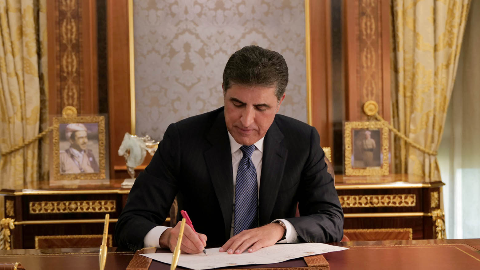نێچیرڤان بارزانی پلەی 910 پلەداری ئەنجوومەنی ئاسایشی بەرزکردەوە