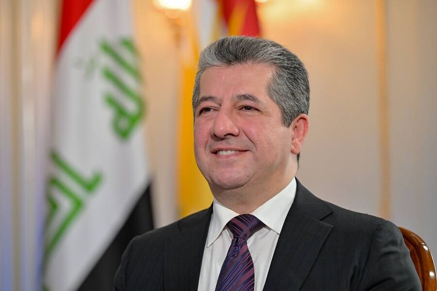 مەسرور بارزانی پەیامێکی پیرۆزبایی ئاراستەی فەخری کەریم دەکات