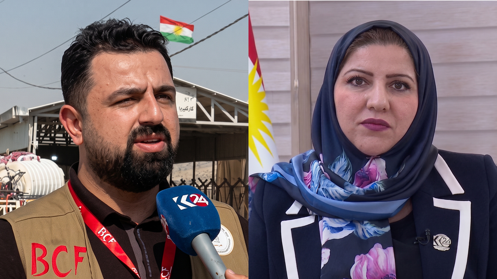 هەڤگەر ئیحسان ئامێدی، بەڕێوەبەری کەمپی ئێسیا