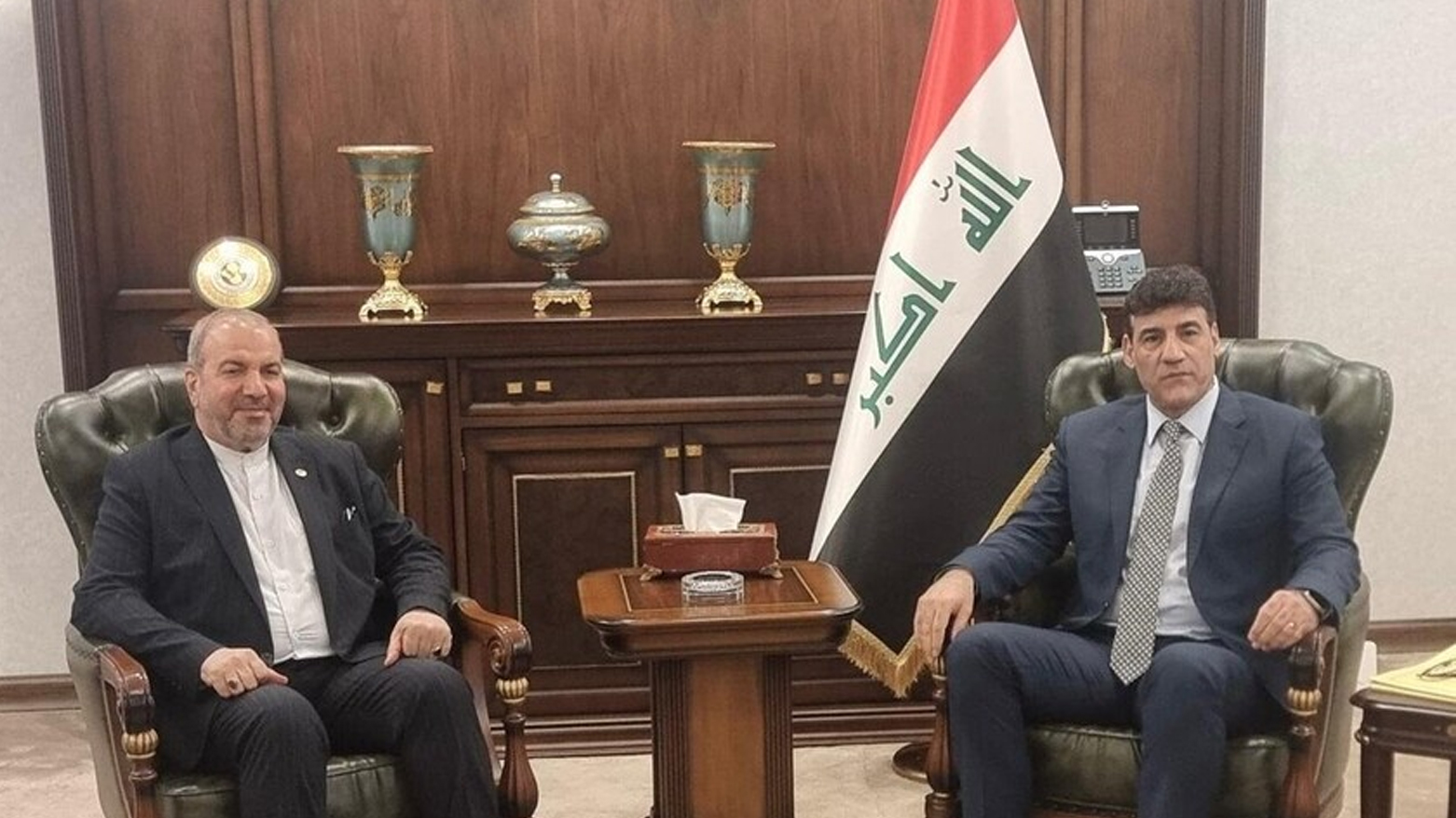 بەهۆی بڵاوکردنەوەی نەخشەیەک عێراق باڵیۆزی ئێران بانگهێشت دەکات