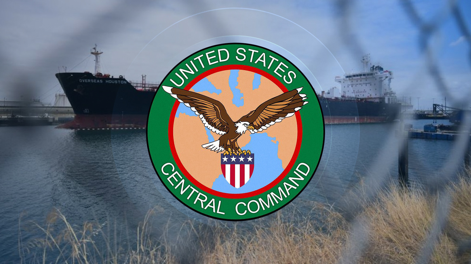 The logo of CENTCOM. (Photo: Designed by Kurdistan24)
