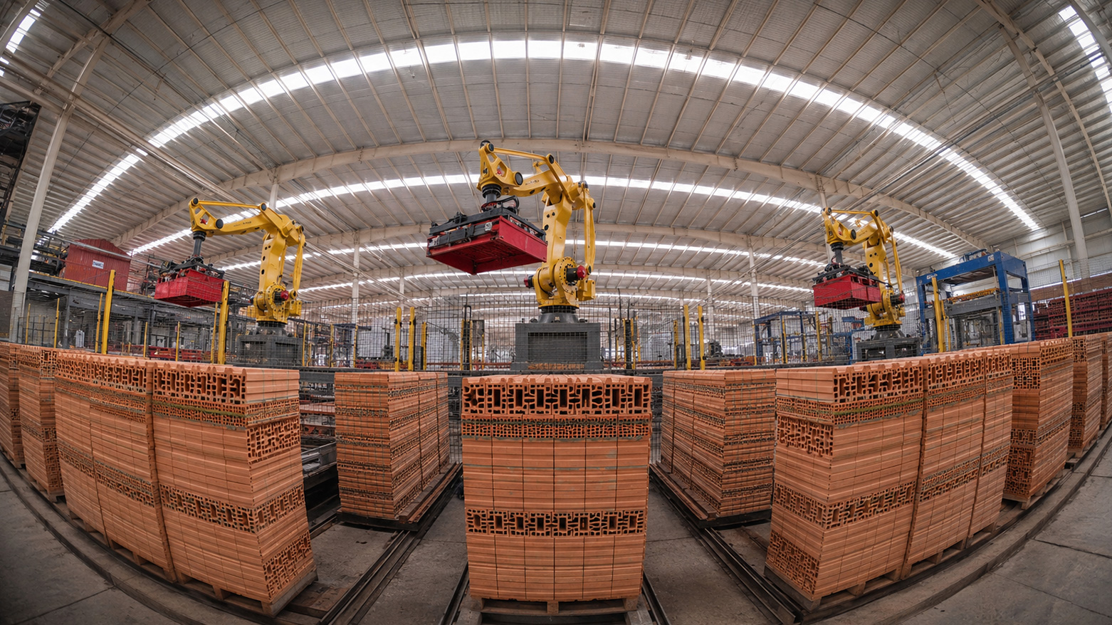 A view of the Akad Brick factory. (Photo: Kurdistan24/enhanced by AI)
