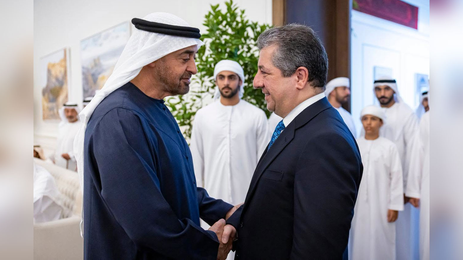 حين تنحني الجيوسياسة لمنطق الأقوياء: مسرور بارزاني والشيخ محمد بن زايد يؤسسان درعاً استراتيجياً شاملاً