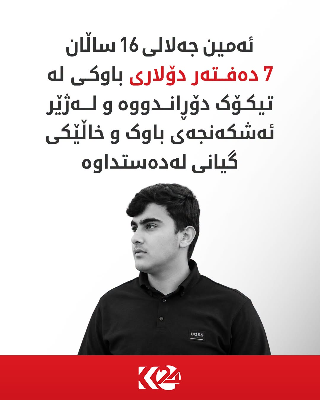 Kurdistan 24 - Twitter/X Social Post Banner