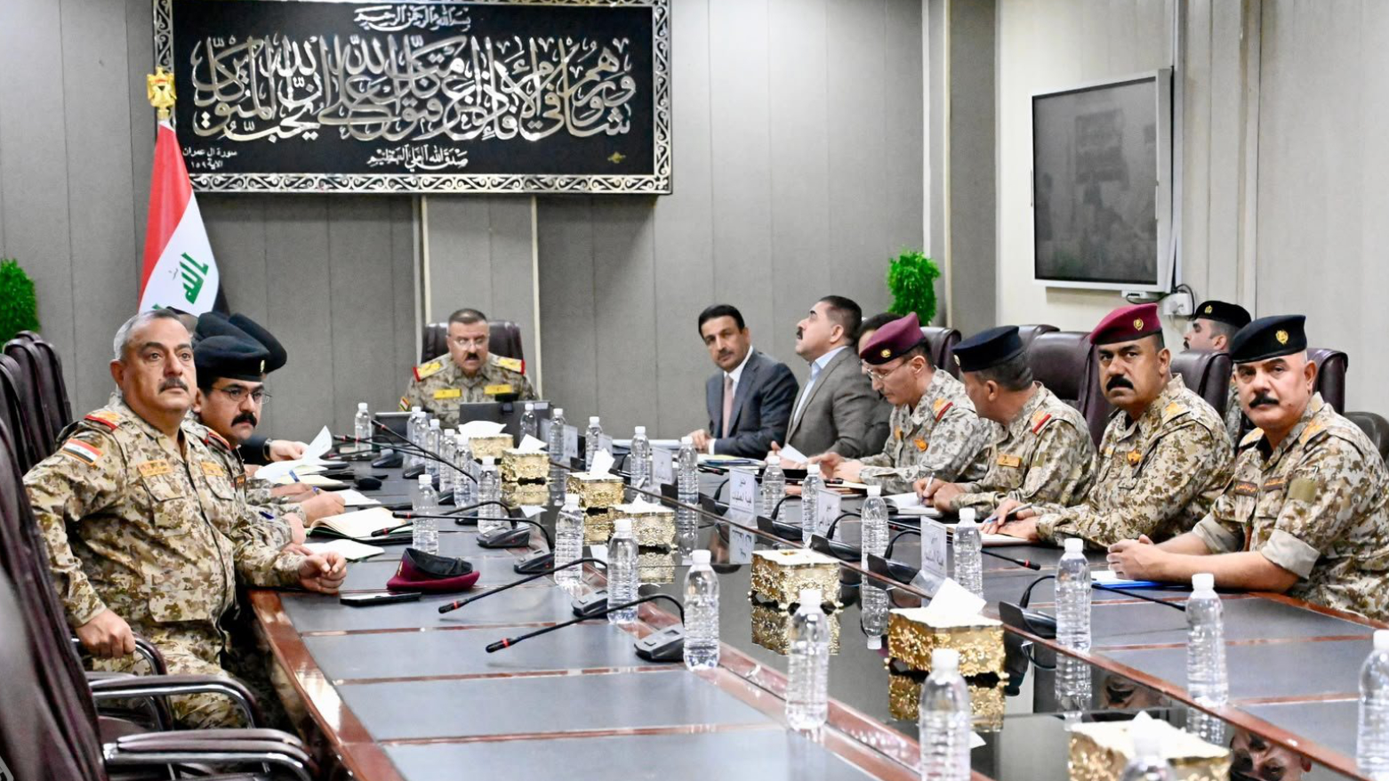 بەغدا سنووری بەرپرسیارێتییە ئەمنییەکان لە شەش پارێزگادا رێکدەخاتەوە