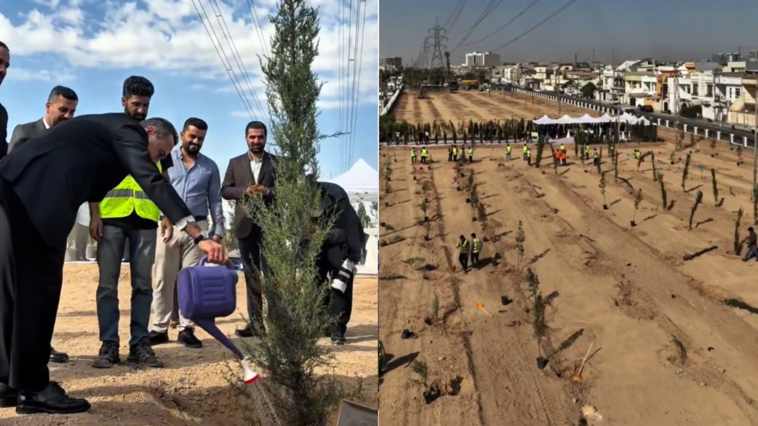قۆناخی دووەمی پڕۆژەی سەوزکردنی 'بازاڕی سیمی کۆن' جێبەجێ دەکرێت