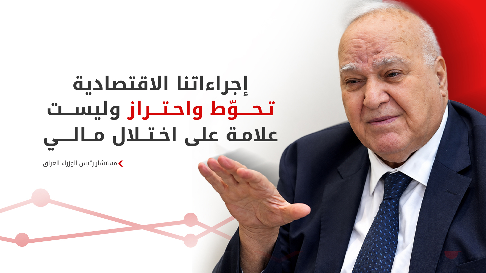 مستشار الزيدي: تعديل سعر الصرف  خطوة احترازية لامتصاص الصدمات الإقليمية وحماية الاستقرار المالي