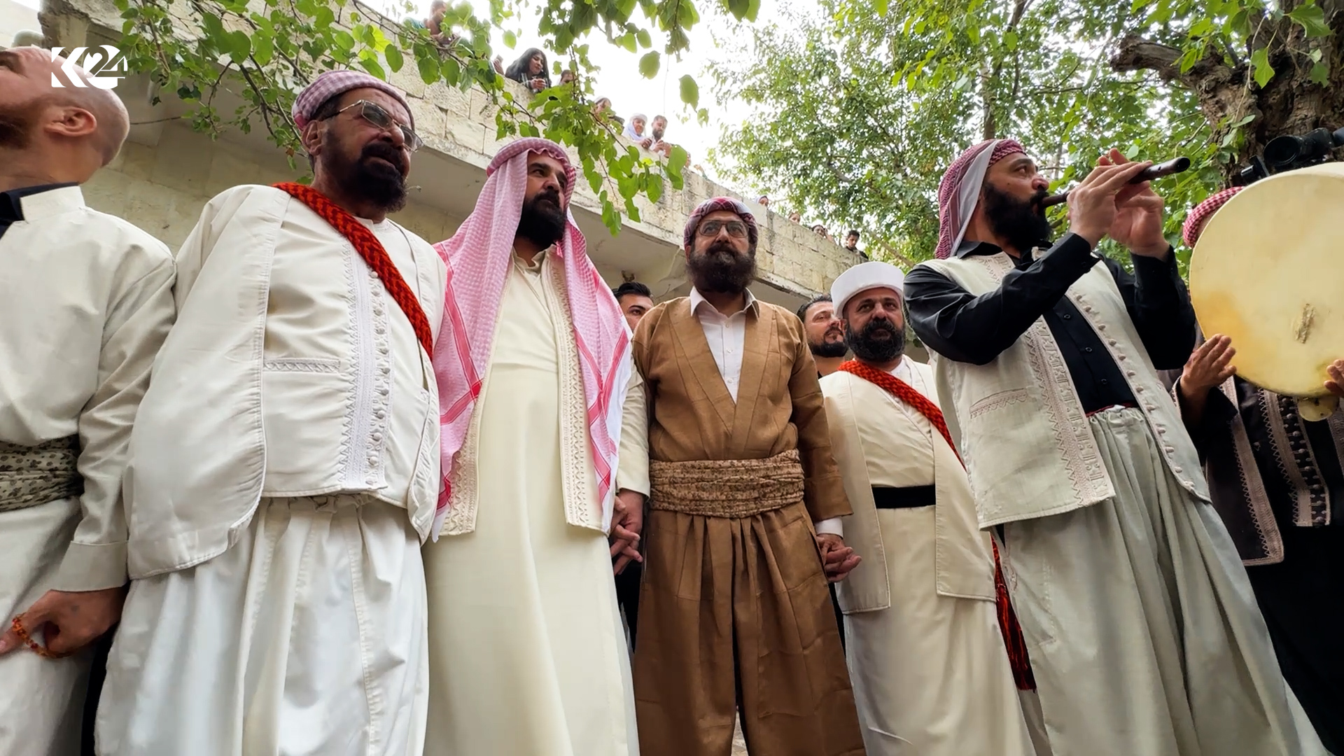 رقص معنوی ایزدی‌ها در «جشن جما»