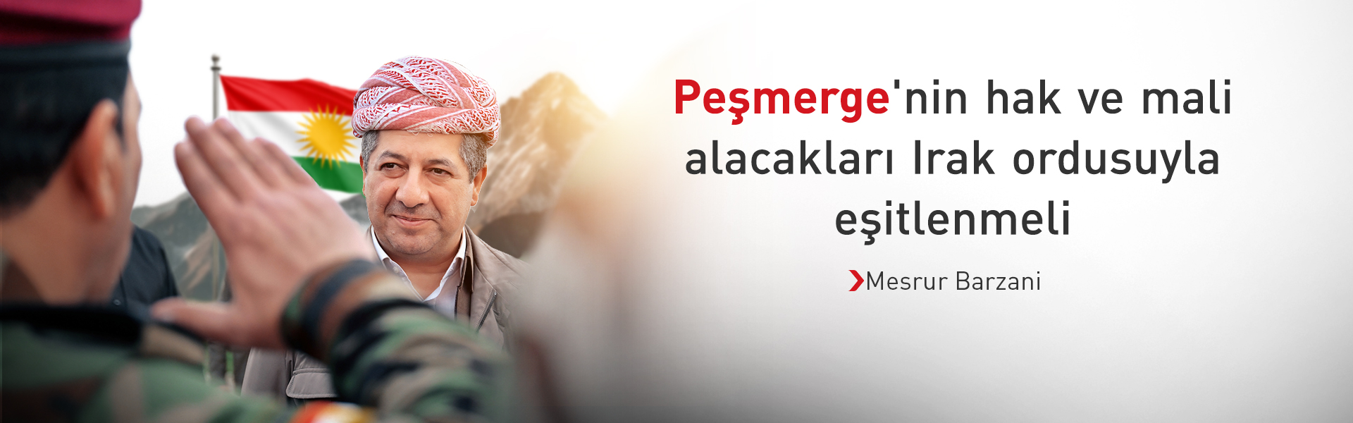 Başbakan'dan talimat: Peşmerge maaşları Irak bütçesinde "egemen giderler" kapsamına alınsın