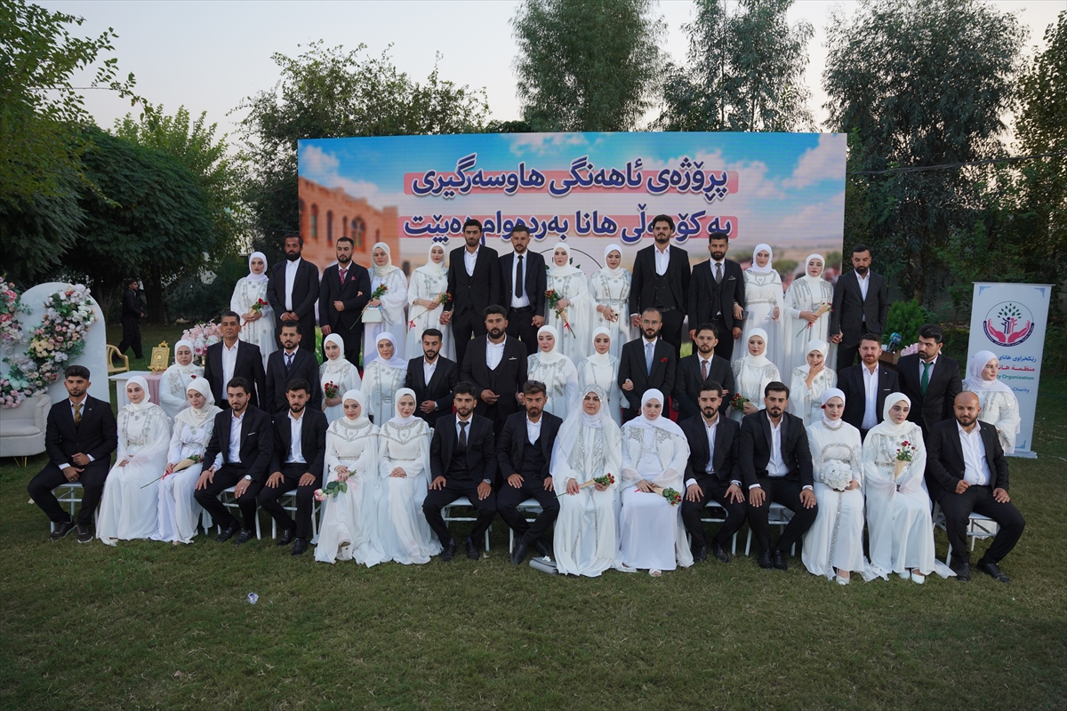 سلێمانی.. سازكردنی ئاهه‌نگێک بۆ 100 بوک و زاوا