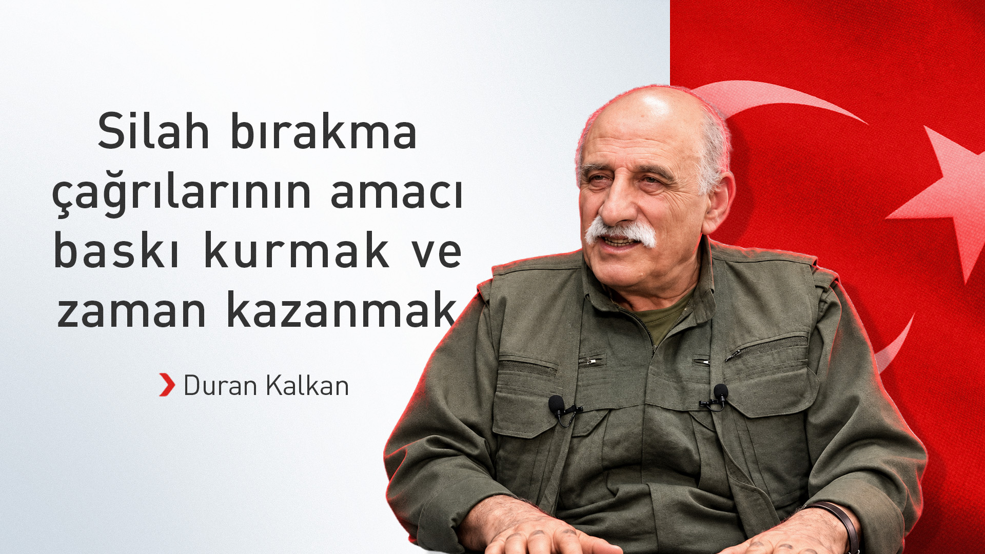Duran Kalkan'dan dikkat çeken iddia: "Sürecin önündeki engel seçim siyaseti"