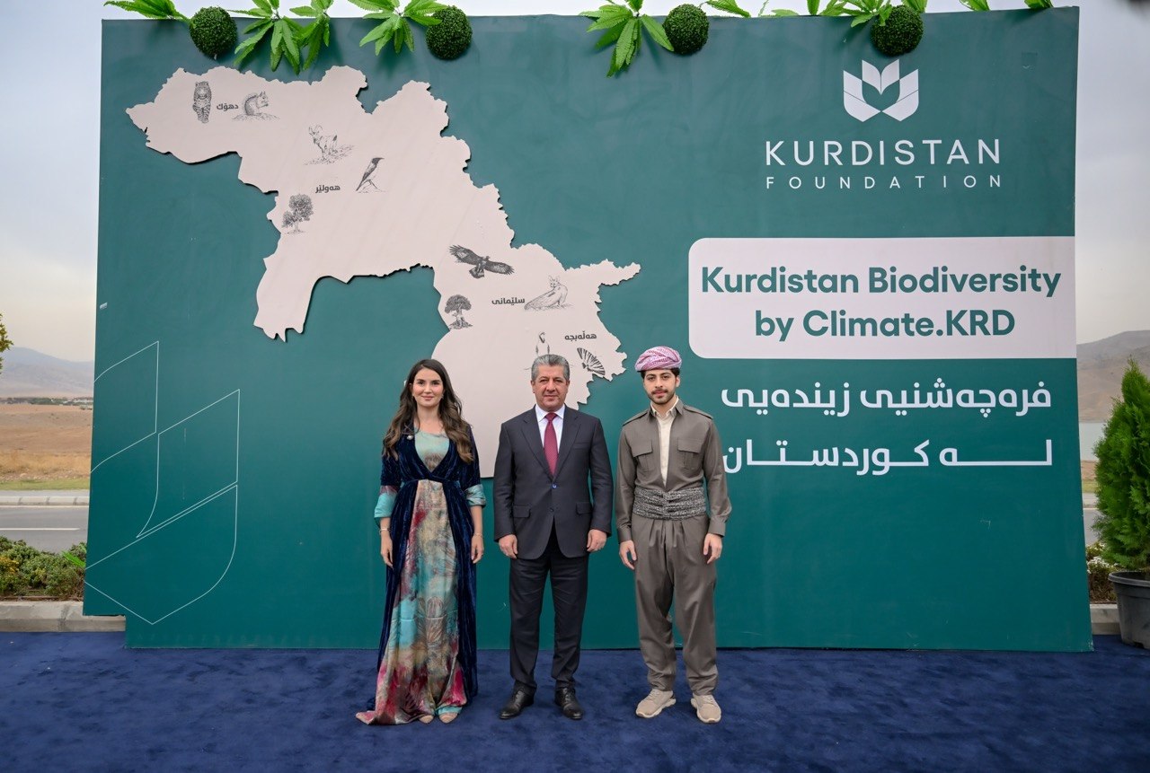 بە وێنە؛ سەرۆکوەزیرانی هەرێمی کوردستان، پڕۆژەی 'فرەچەشنیی زیندەیی لە کوردستان'ـی راگەیاند