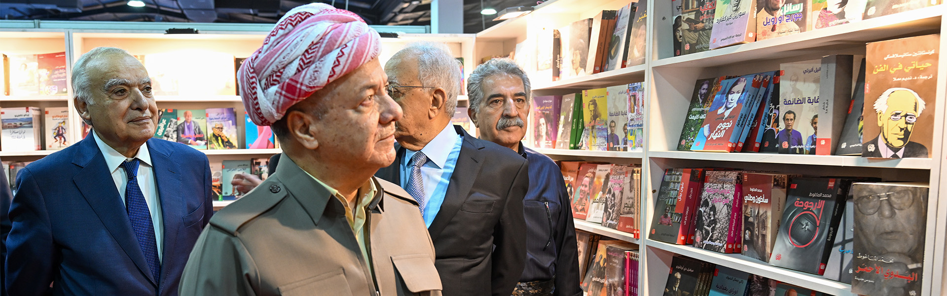 سەرۆک بارزانی هەژدەیەمین پێشانگای نێودەوڵەتی کتێب لە شاری هەولێر دەکاتەوە