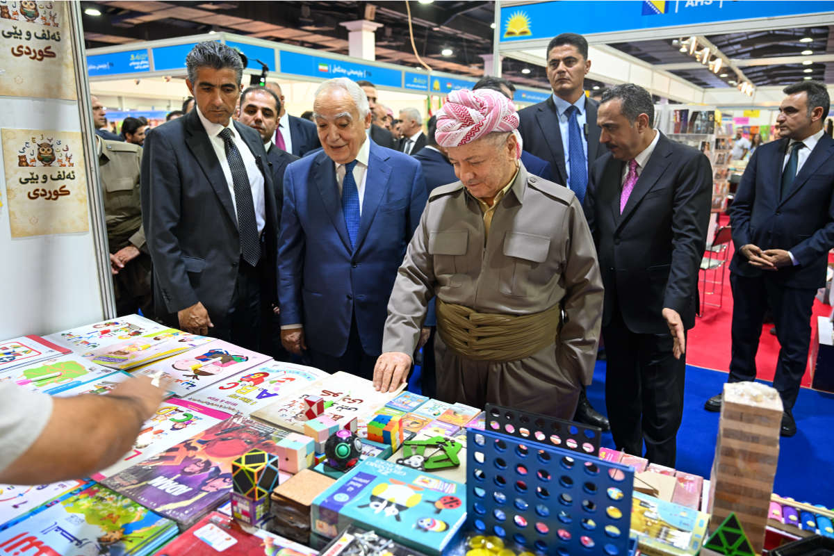 President Masoud Barzani Attends Opening of 18th Erbil International Book Fair