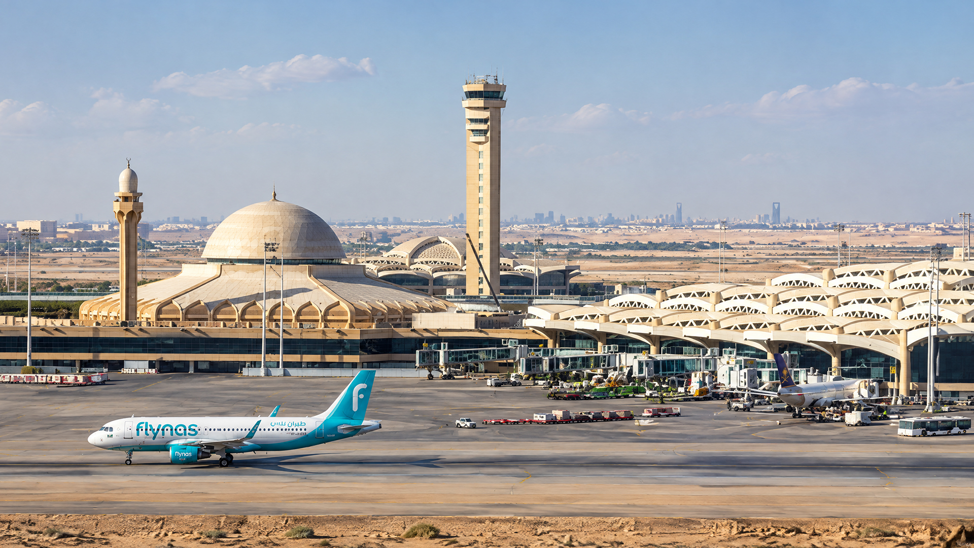 فڕۆکەخانەی ریاز گەشتەکانی دەستپێدەکاتەوە
