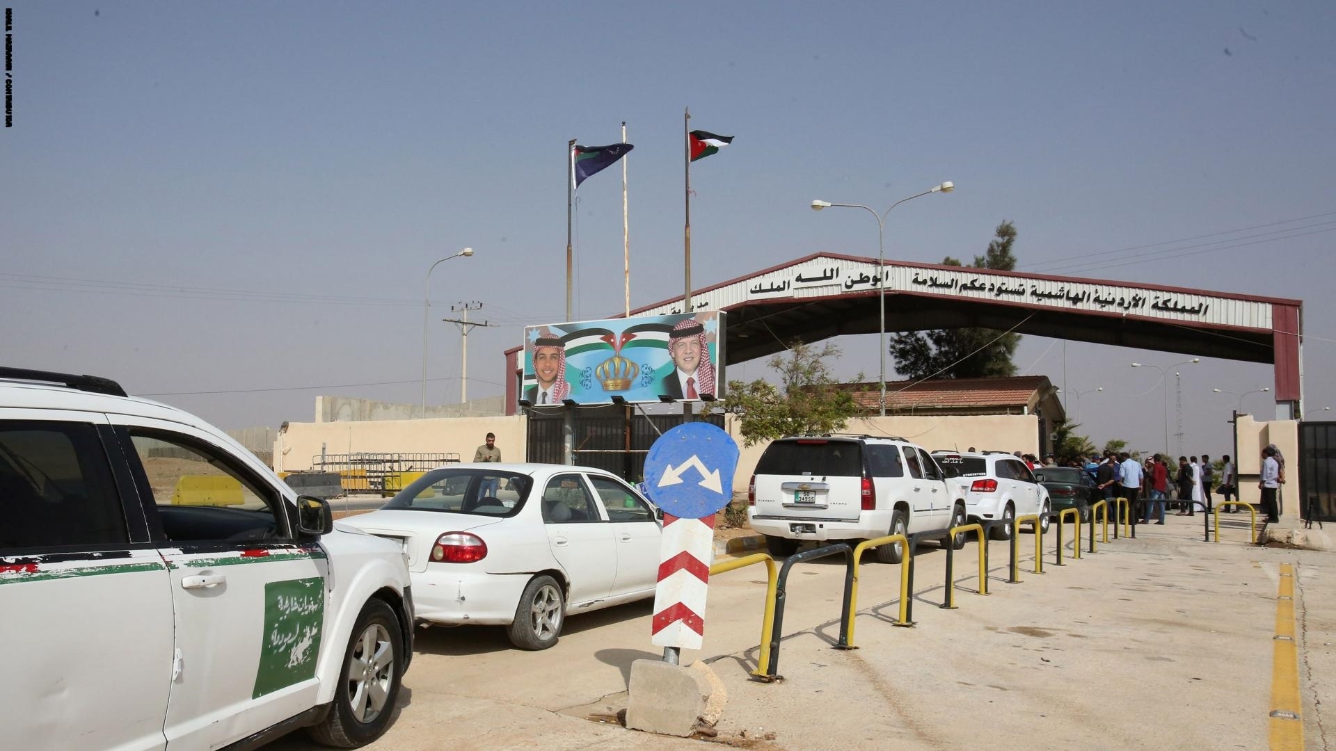 Nassib border crossing in Syria (AFP)