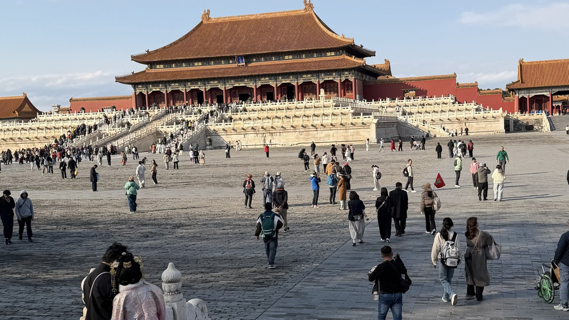 The Hall of Supreme Harmony in the Palace Museum (Forbidden City), Beijing. (Photo: Abdulkareem Shakir)