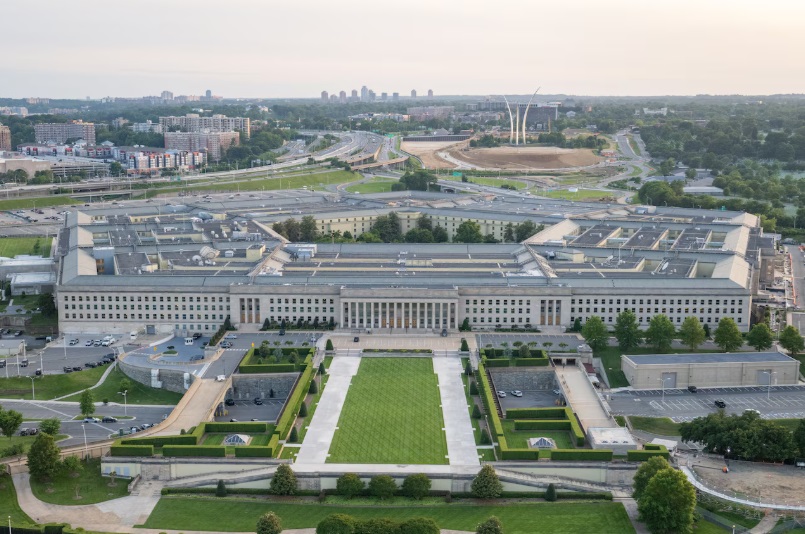 The Aerial View of U.S. Pentagon (AFP)