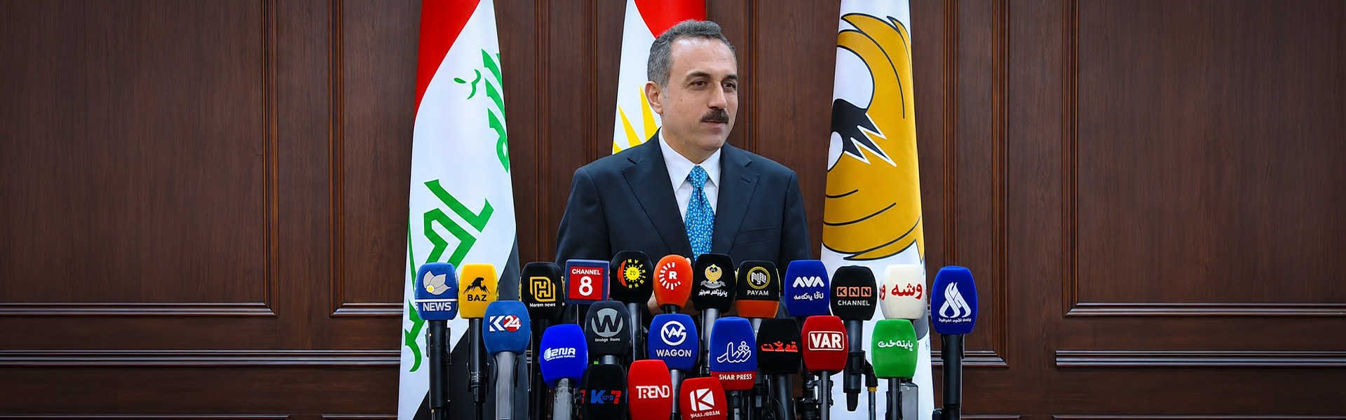 خوشناو: مشاريع استراتيجية قلّصت مخاطر السيول في أربيل وتوزيع النفط الأبيض يبدأ الشهر المقبل