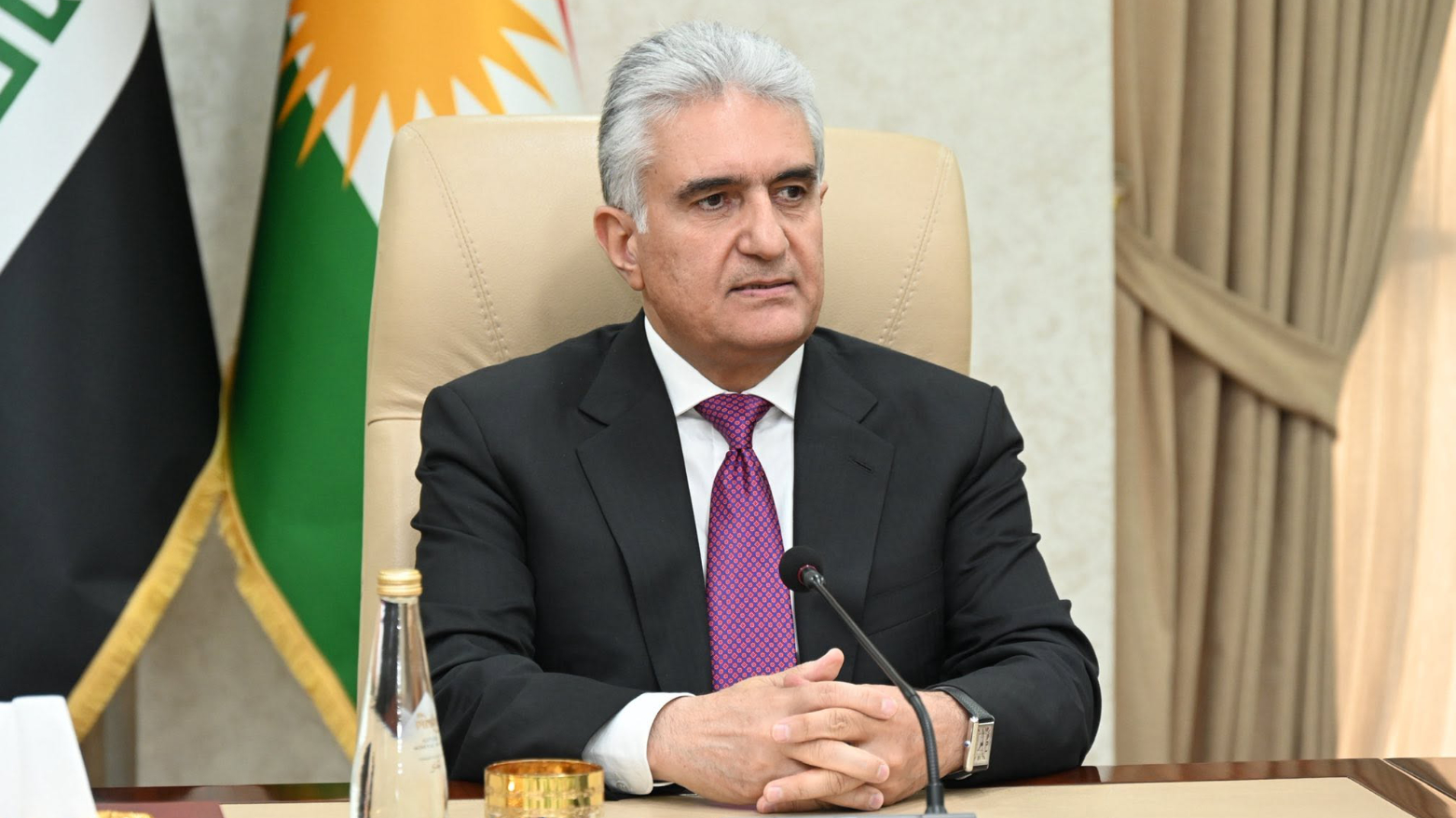 KRG Interior Minister Rebar Ahmed. (Photo: Kurdistan24)