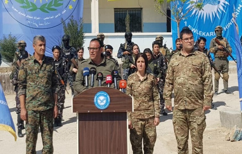 The Asayish General Command in northeast Syria announced the arrest of 125 ISIS suspects in al-Hol camp. (Photo: Asayish/Twitter).