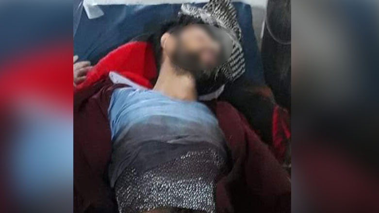 وێنەی کۆڵبەرەکە لە نەخۆشخانە