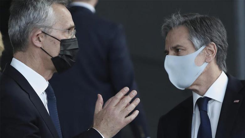 Jens Stoltenberg ve Antony Blinken