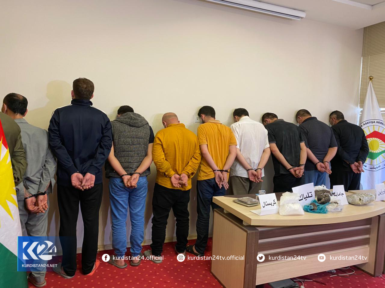 وێنەی دەستگیرکراوان