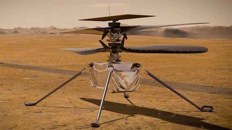 NASA, Mars’ta ilk defa helikopter uçurmaya hazırlanıyor