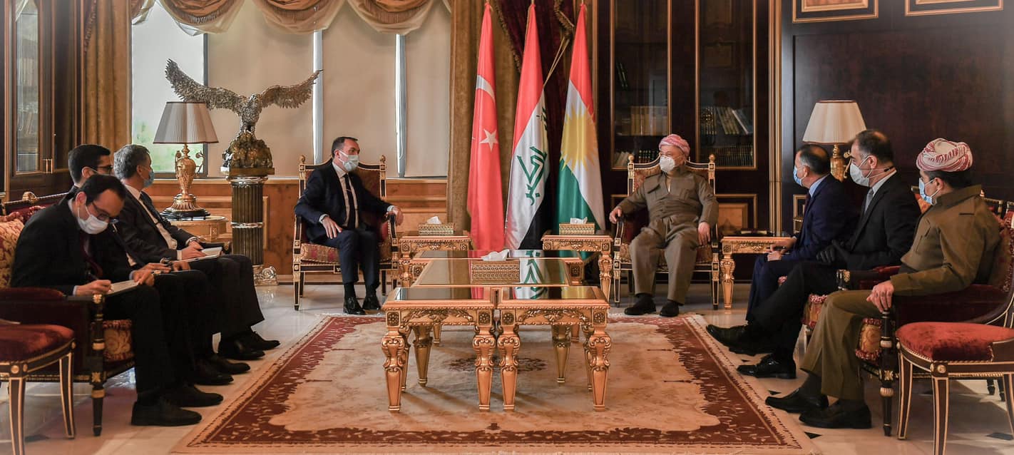 پرزیدنت بارزانی سفیر ترکیه در عراق 