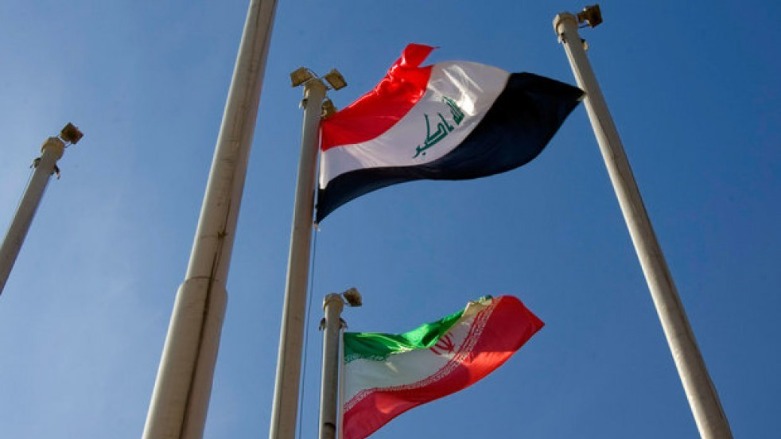 The flags of Iraq (top) and Iran. (Photo: Archive)