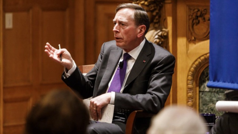 Gen. David Petraeus participates in a previous discussion forum at the Yale University’s Jackson Center for Global Affairs, Feb. 18, 2020. (Photo: Jackson Center/Tony Fiorini)