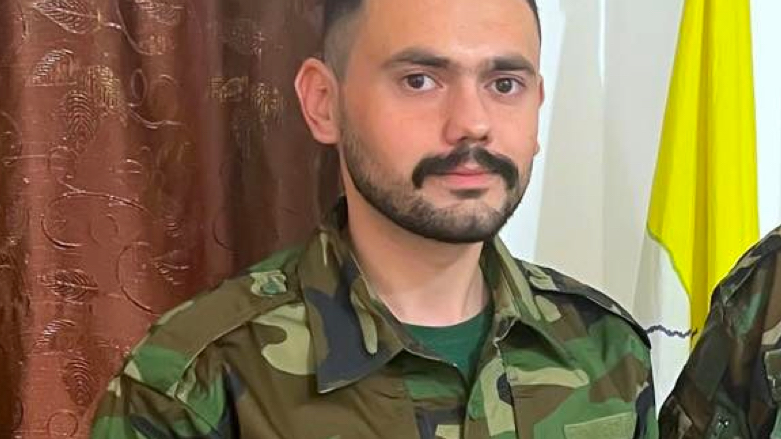 A member of the General Command of the Syriac Military Council Orom Maroge (Photo: Facebook/Orom Maroge)
