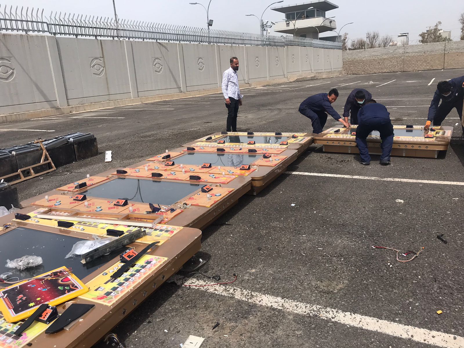 ئەو کەلوپەلانەی دەستیان بەسەردا گیراوە