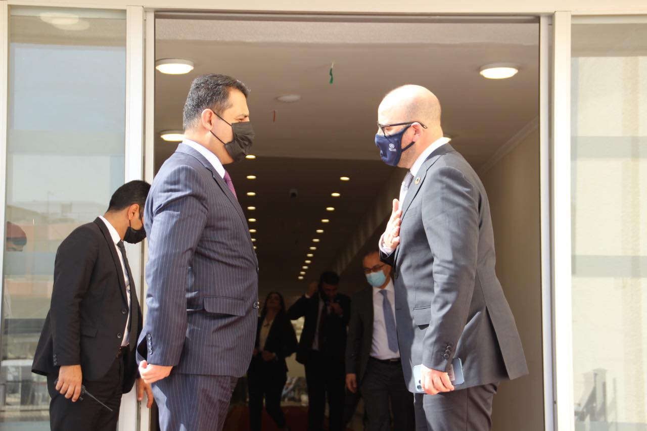 وەزیری تەندروستی لەگەڵ شاندێکی رێکخراوی WHO کۆبووەوە