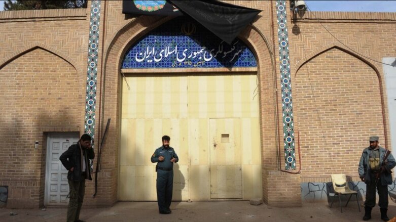 The Iranian Consulate in Afghanistan’s Herat (Photo: AFP/File)