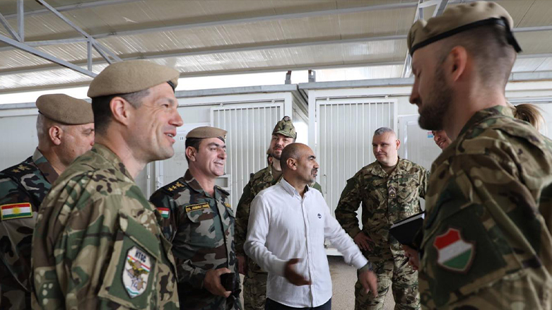Hungary handed over a training camp in Duhok to the Ministry of Peshmerga (Photo: Ministry of Peshmerga)