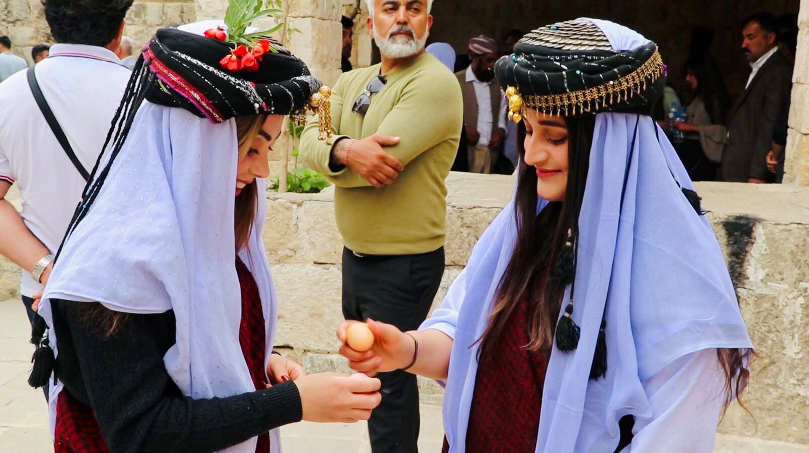 366 Candles Lit In Lalish For Yezidi New Year