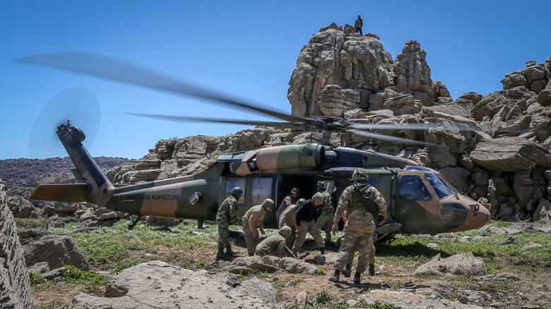 Turkish soldiers during a military operation in Iraq. (Photo: Anadolu Agency)